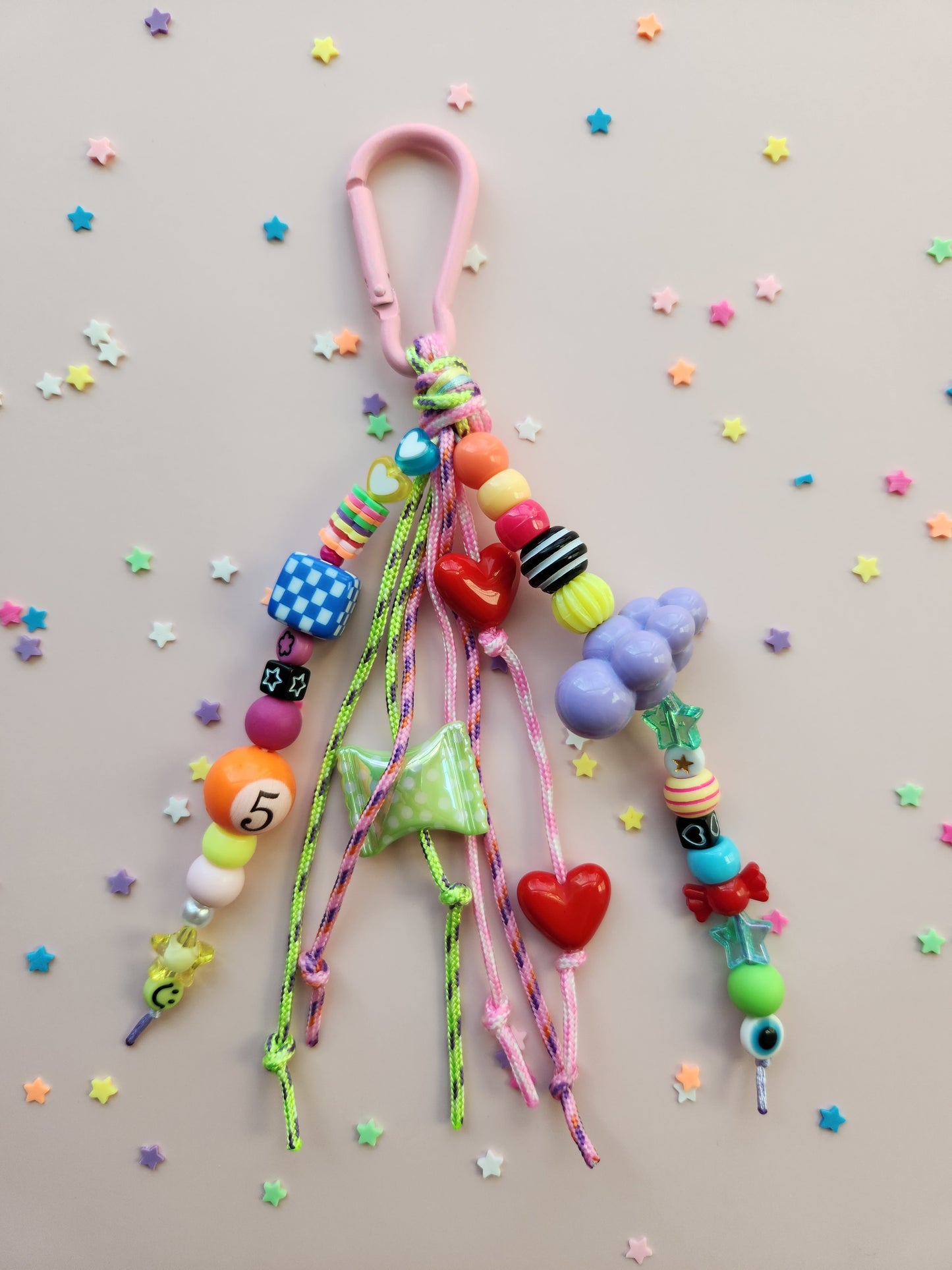 Colorful Cloud Bag Charm ⛅