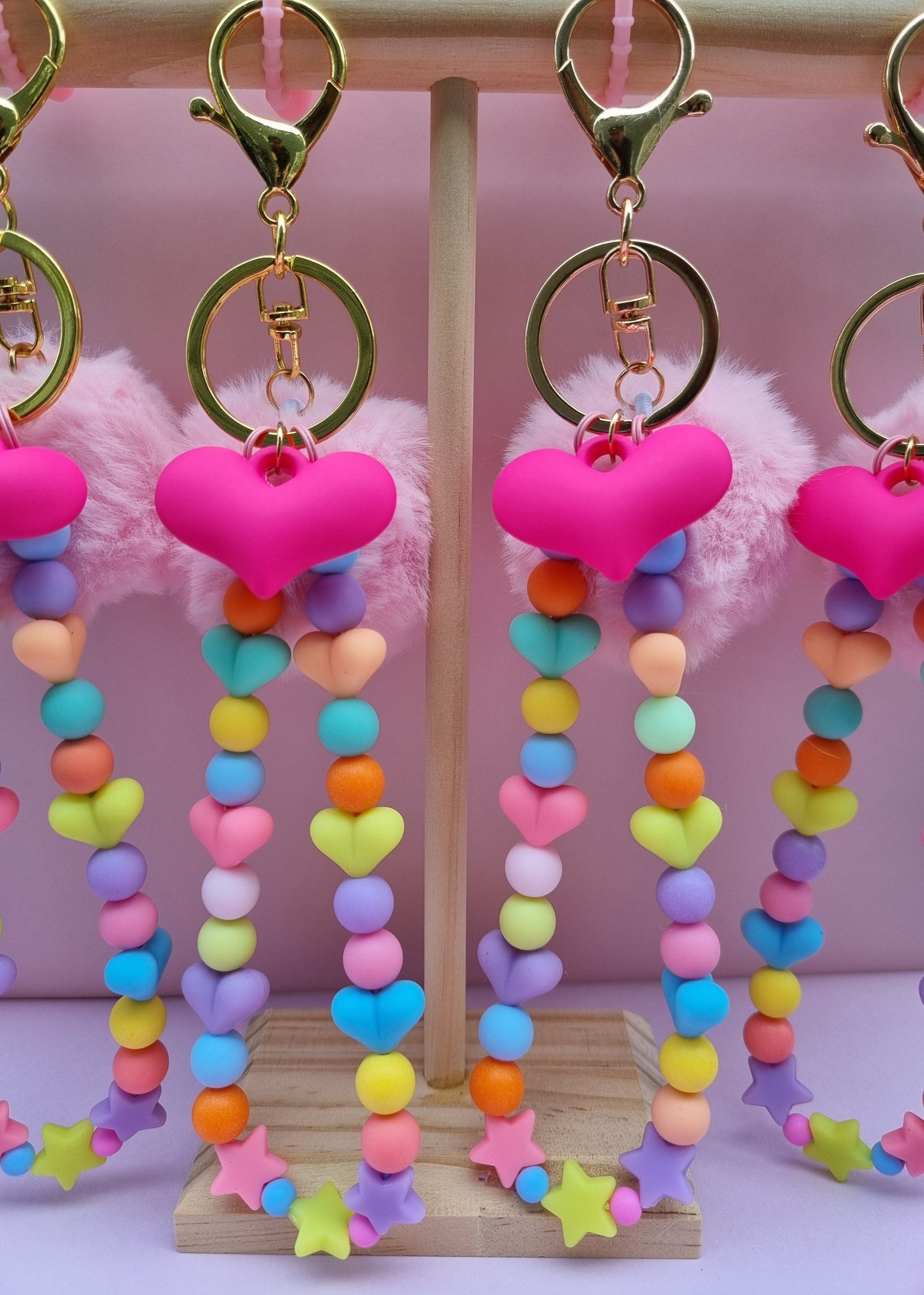 Fluffy Keychain π