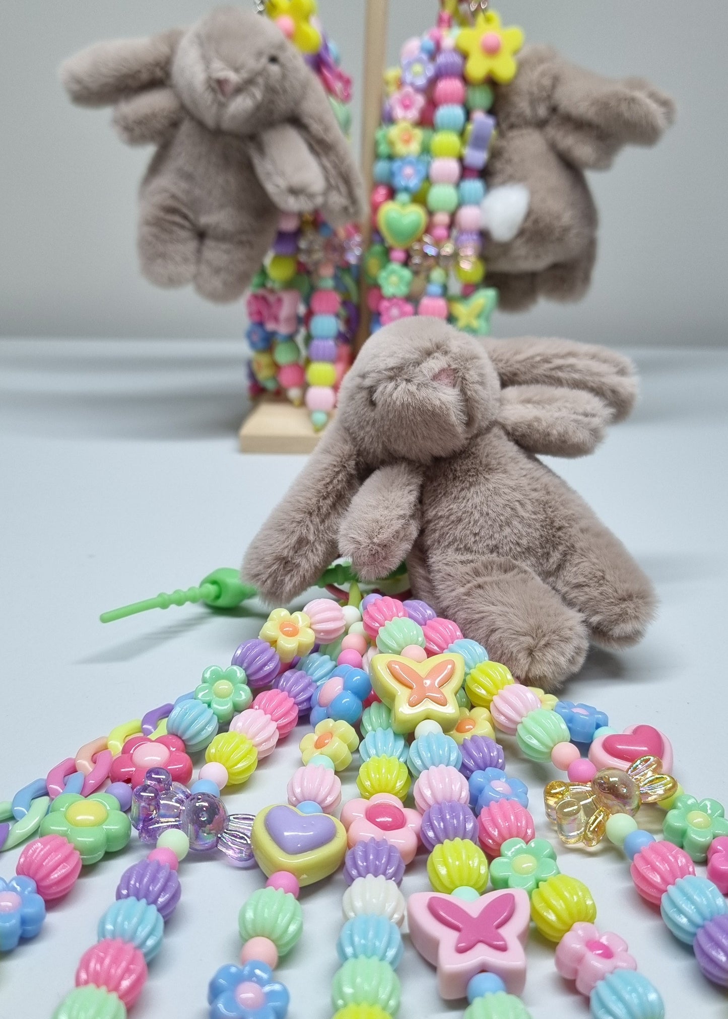 Bunny Easter Bagcharm 🐰🌸