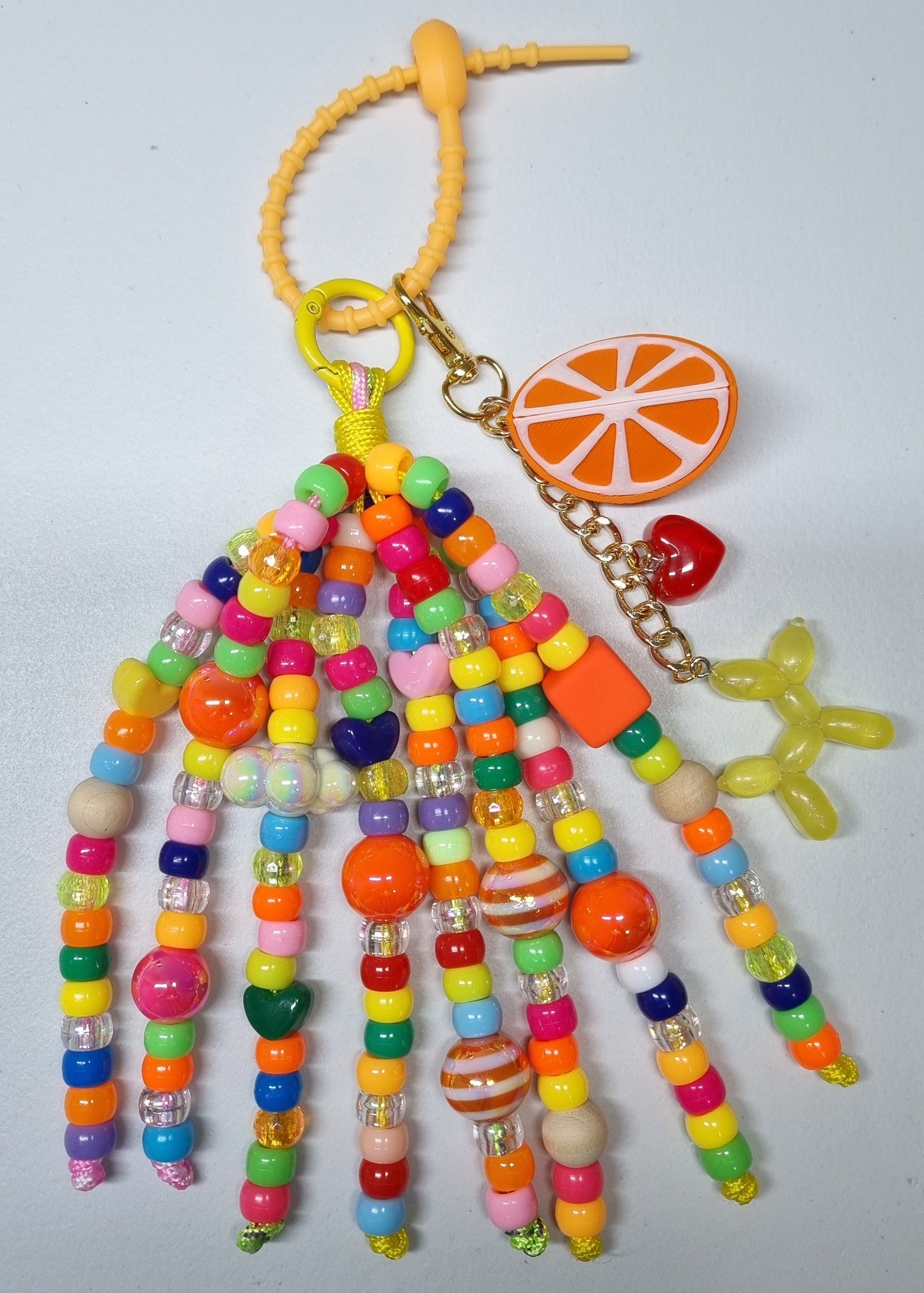 Summer vibes BagCharm🍊