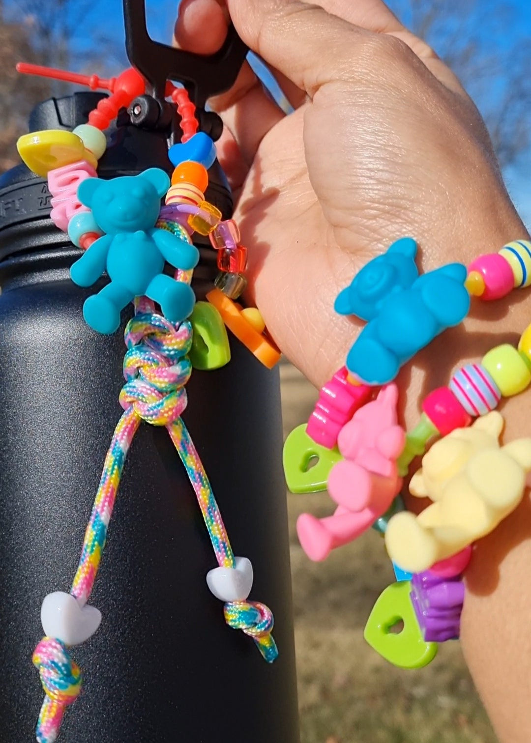 Colorful Bear Bag Charm🧸