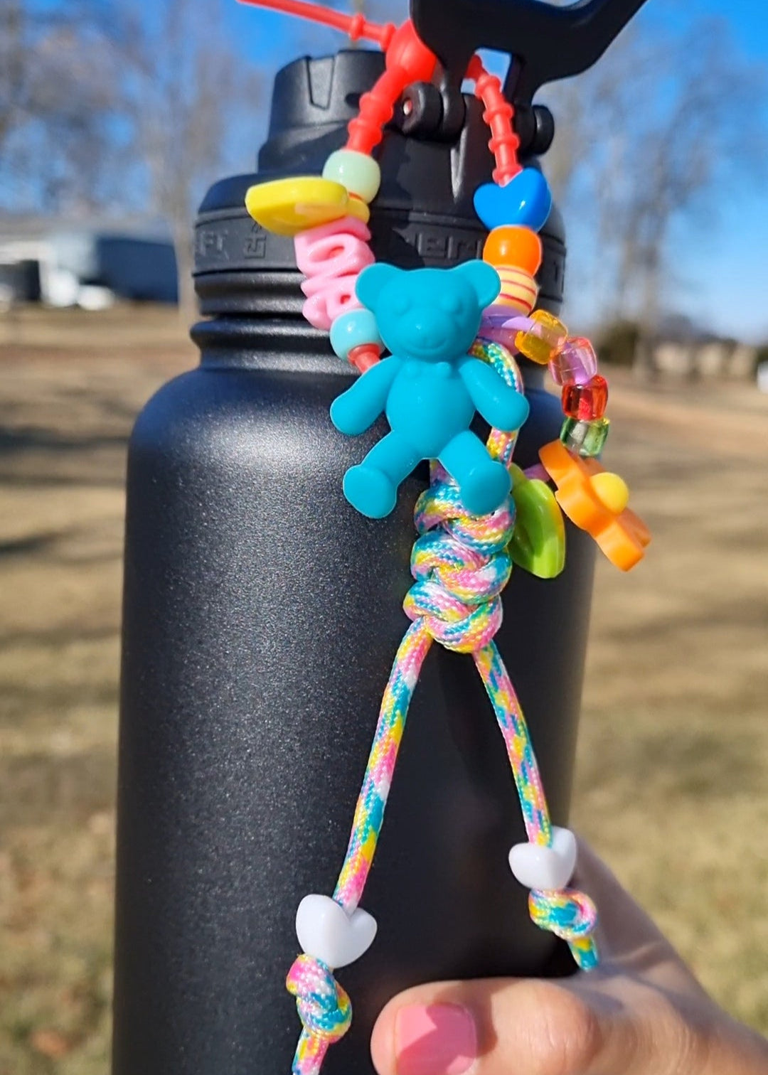 Colorful Bear Bag Charm🧸