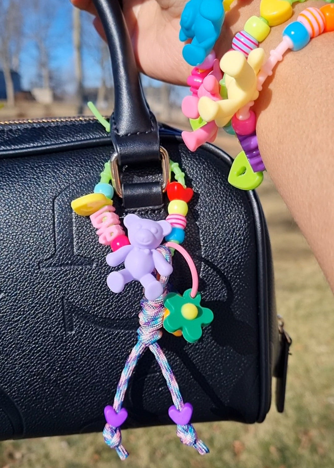 Colorful Bear Bag Charm🧸