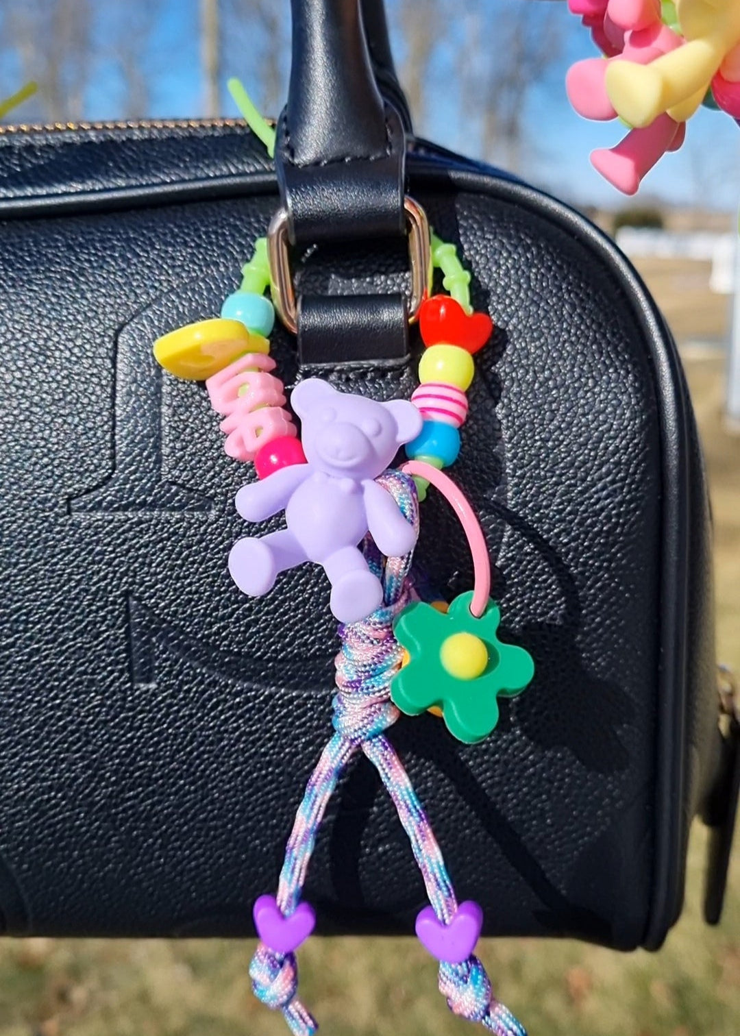 Colorful Bear Bag Charm🧸