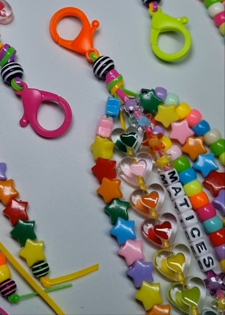 Personalized Colorful Bag Charm š