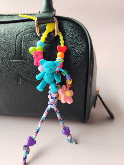 Colorful Bear Bag Charm🧸