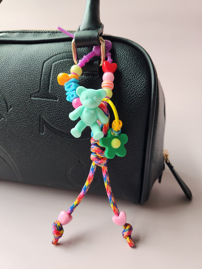 Colorful Bear Bag Charm🧸