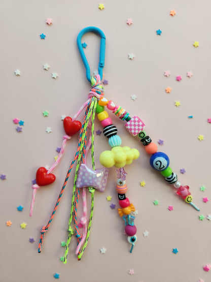 Colorful Cloud Bag Charm ⛅