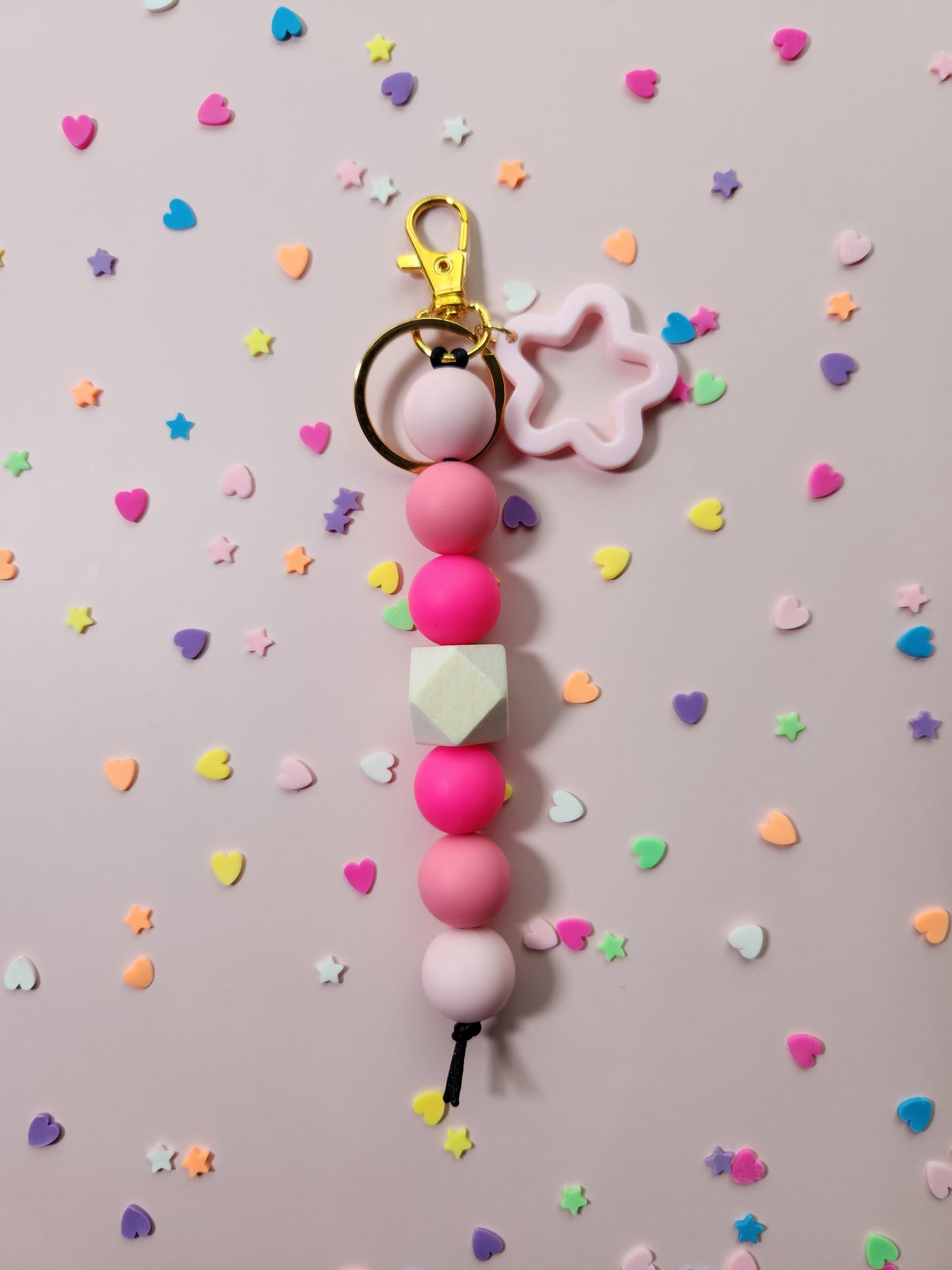 Playful Star Keychain⭐