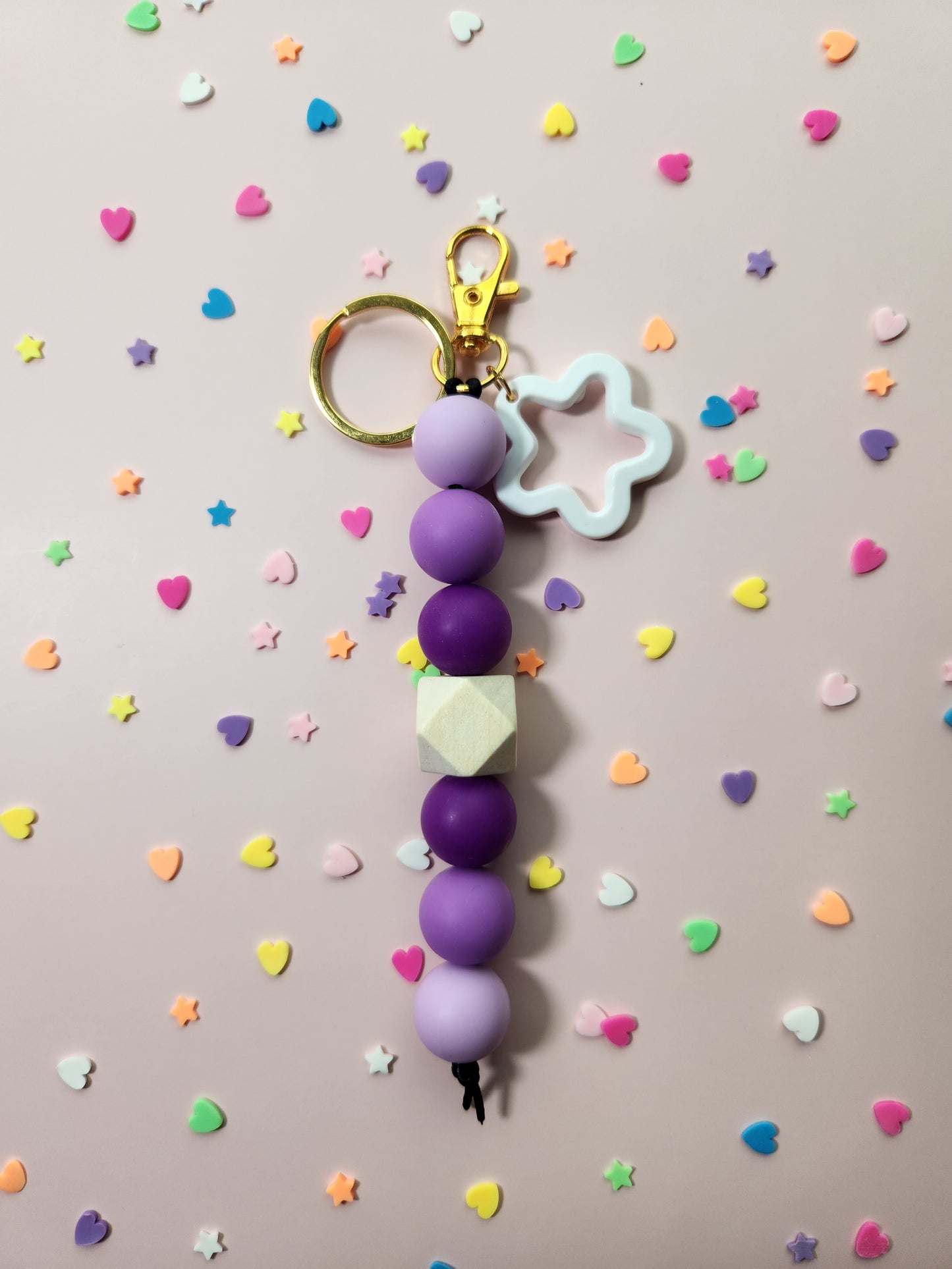 Playful Star Keychain⭐