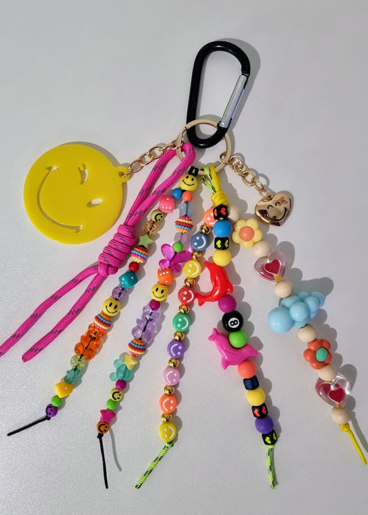 Happy Vibes Bag Charm 😊✨