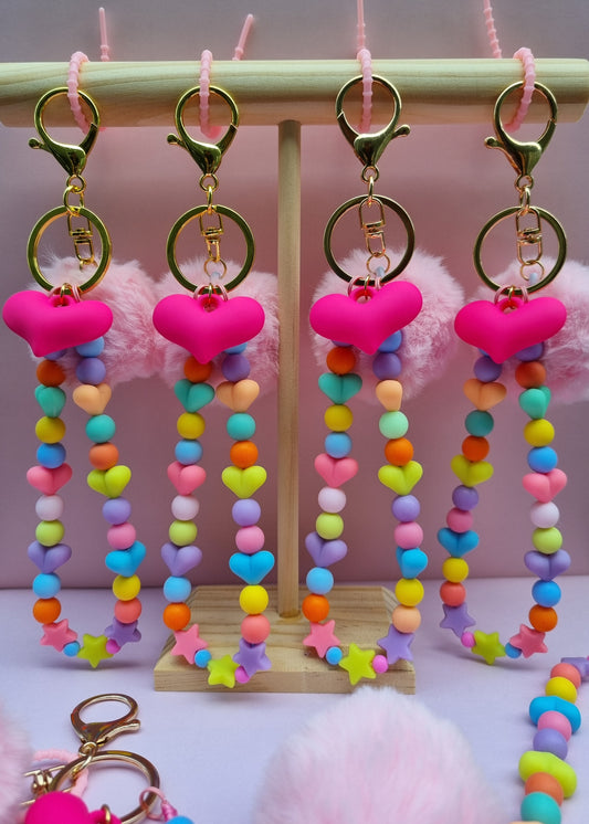 Fluffy Keychain 💗
