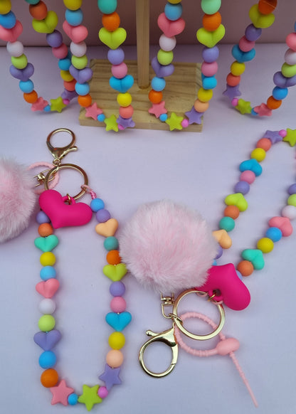 Fluffy Keychain 💗