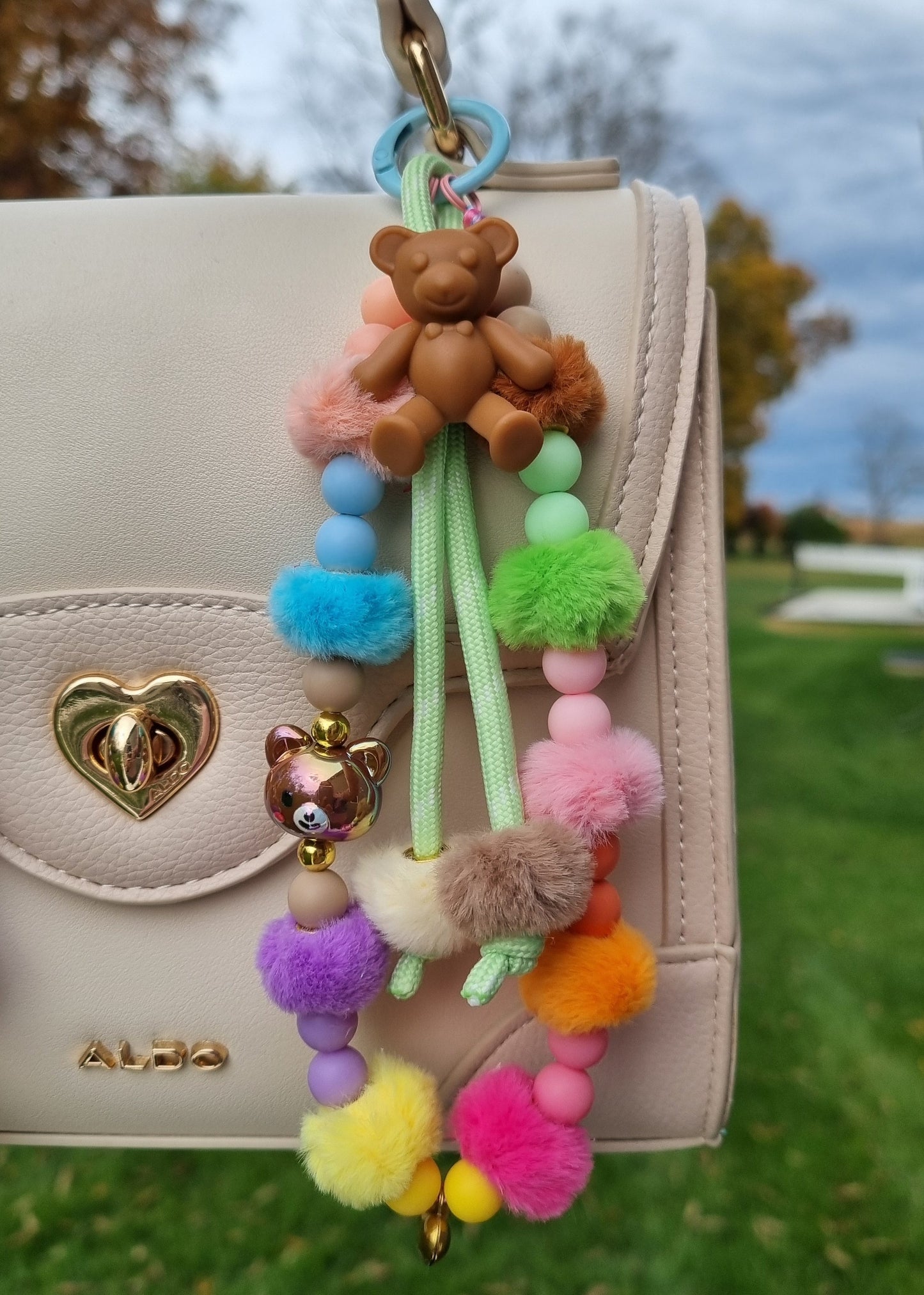 Fluffy Phone/Bagcharm 🧸