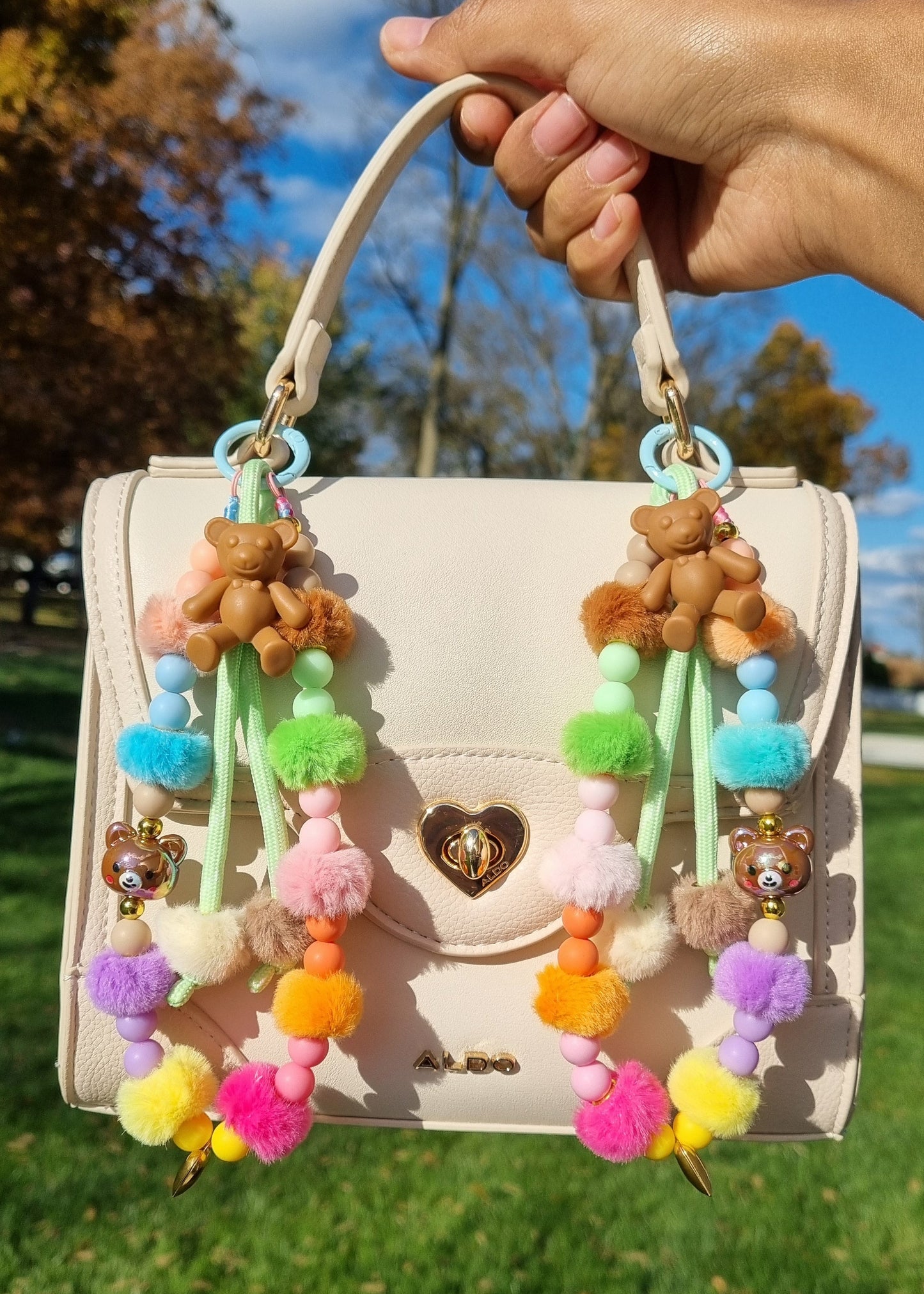Fluffy Phone/Bagcharm 🧸