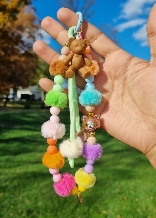 Fluffy Phone/Bagcharm 🧸