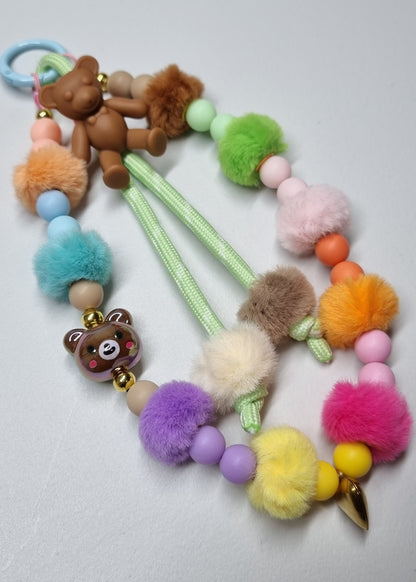 Fluffy Phone/Bagcharm 🧸