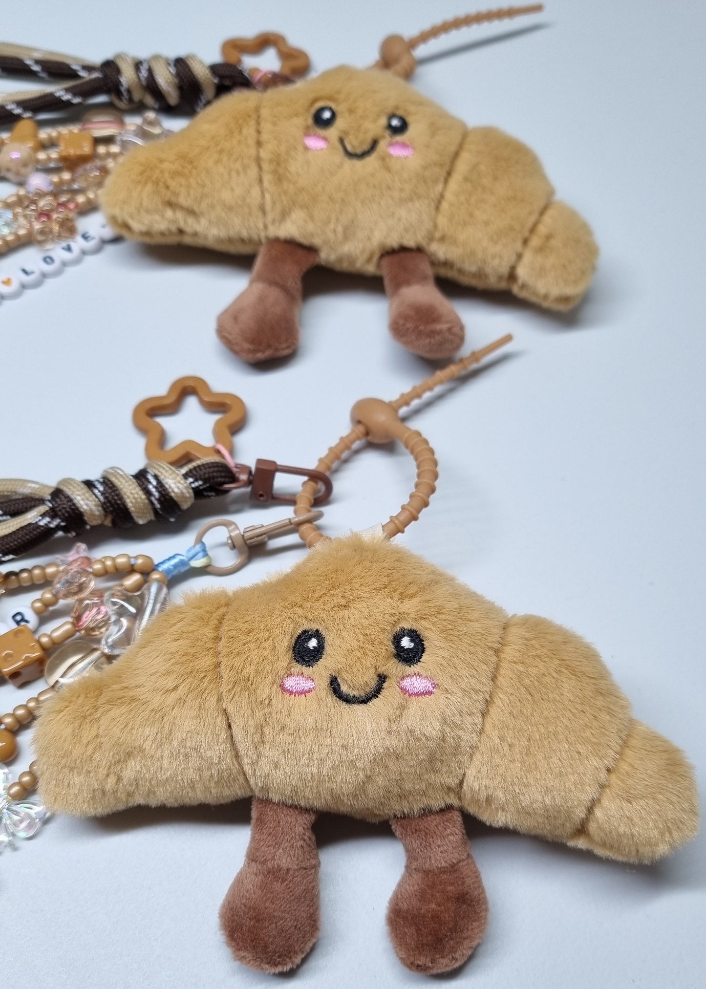 Coffee Lovers BagCharm ☕🥐