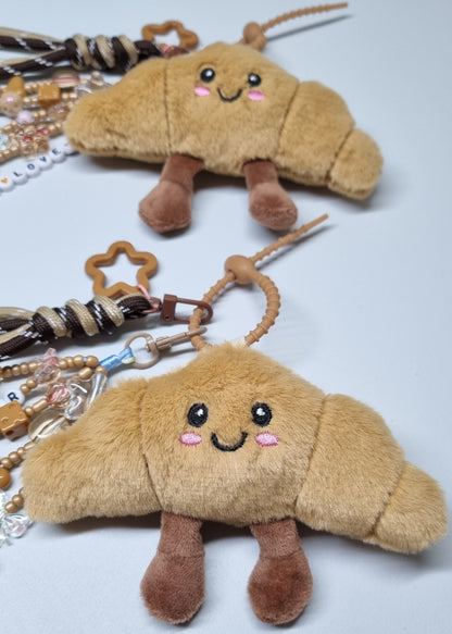 Coffee Lovers BagCharm ☕🥐