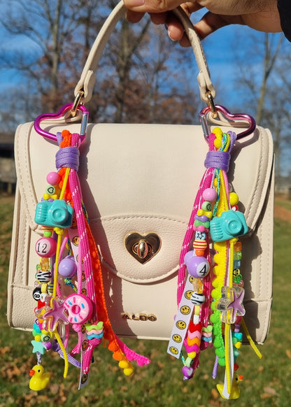 Smiley Vibes BagCharm 🌈😊