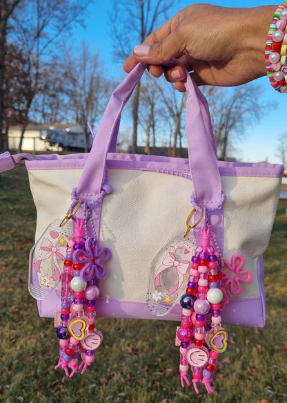 Pink Vibes Bagcharm 🎀