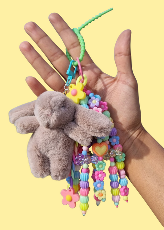 Bunny Easter Bagcharm 🐰🌸