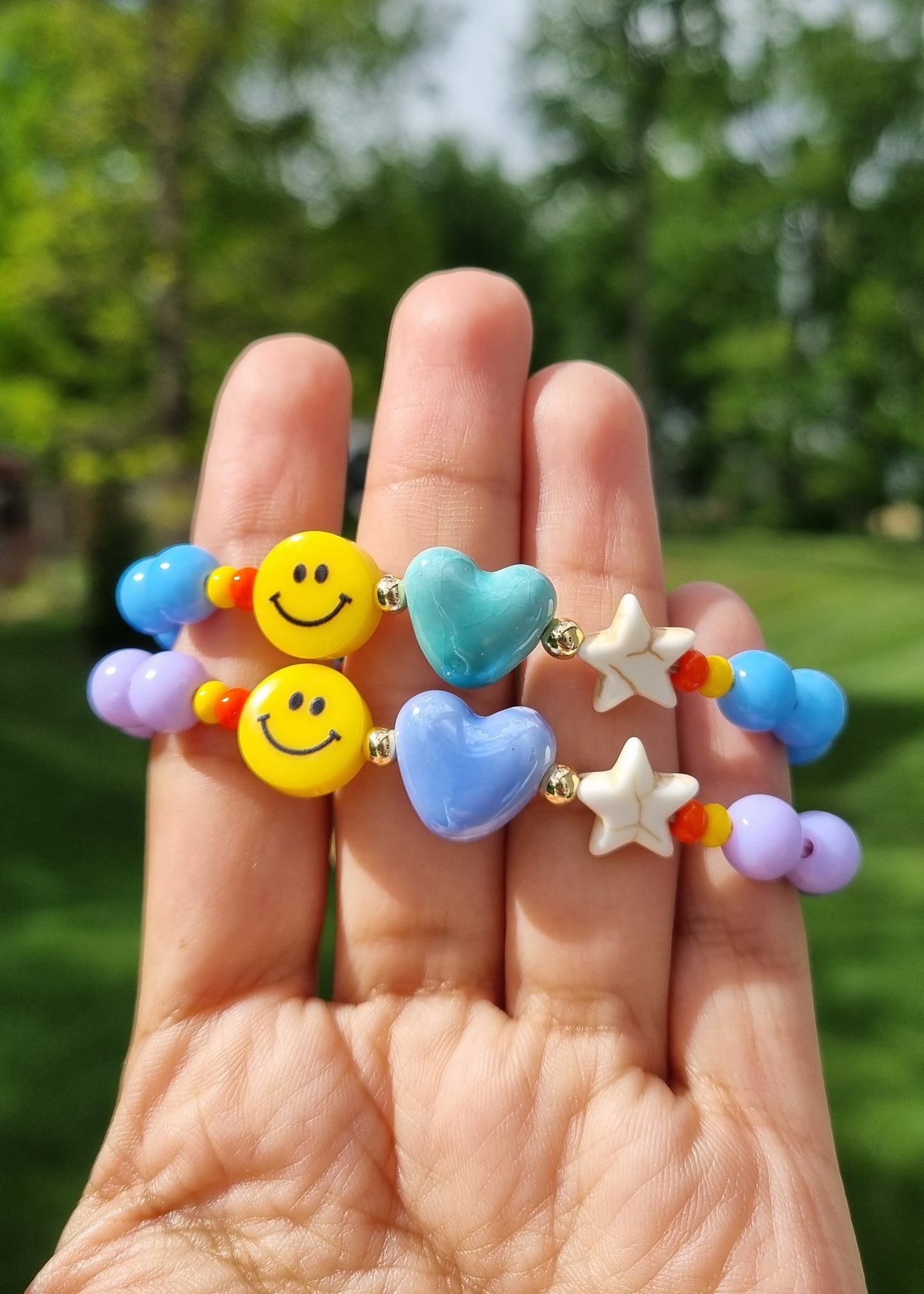Smiley Heart Bracelet 💚