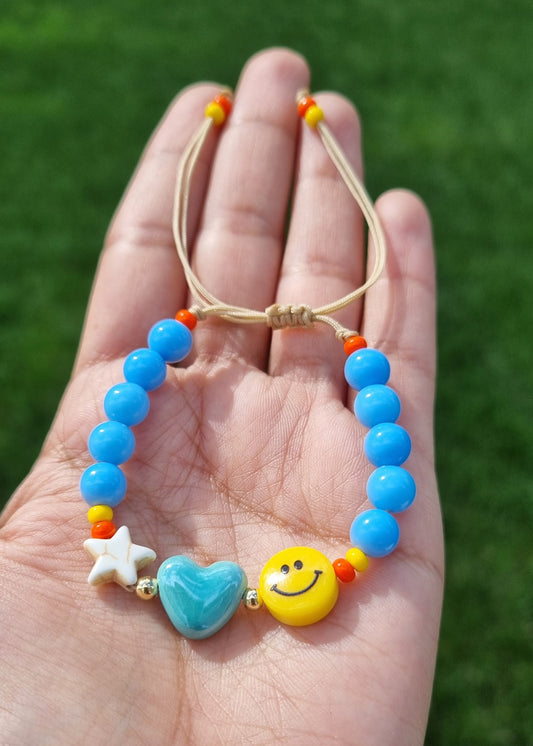 Smiley Heart Bracelet 💚