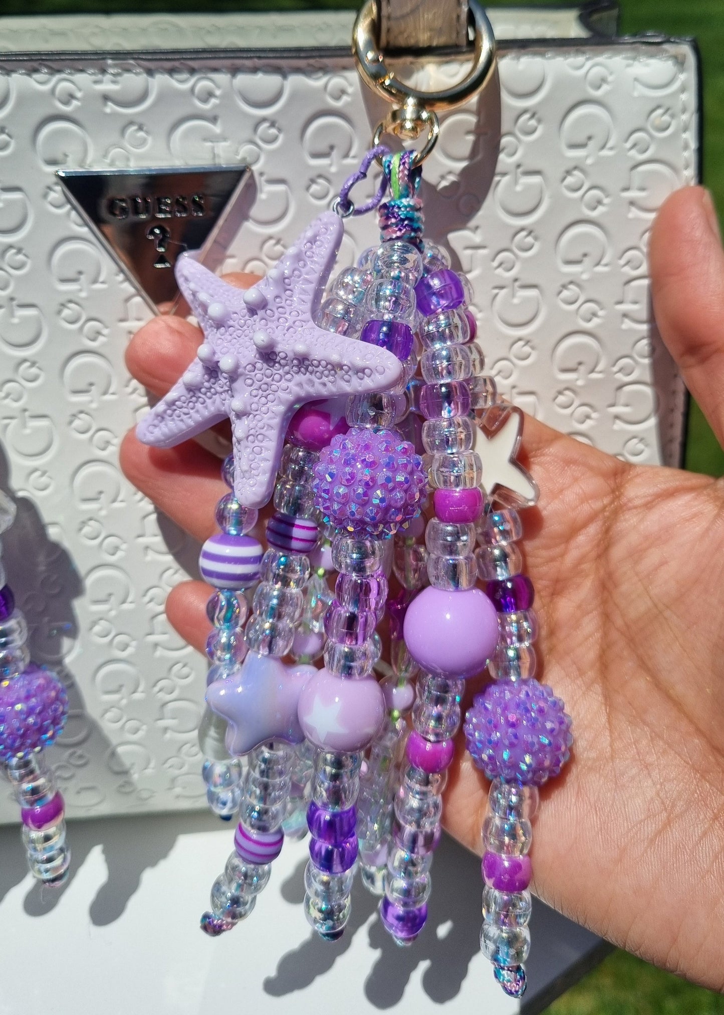 Purple Starfish Bagcharm⭐