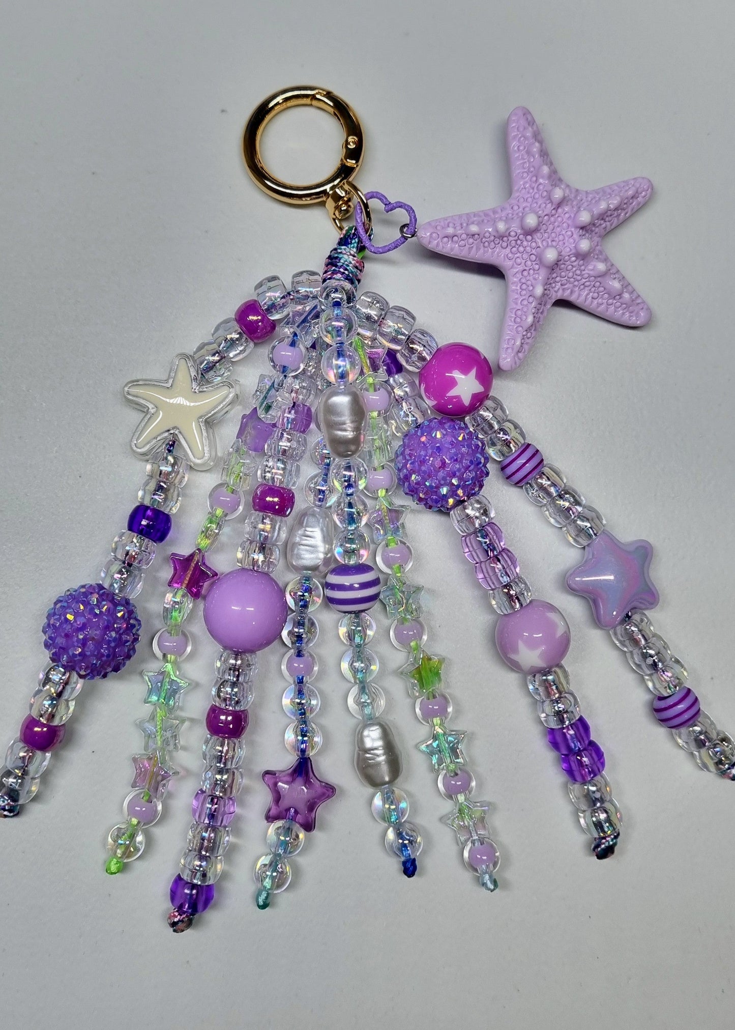 Purple Starfish Bagcharm⭐