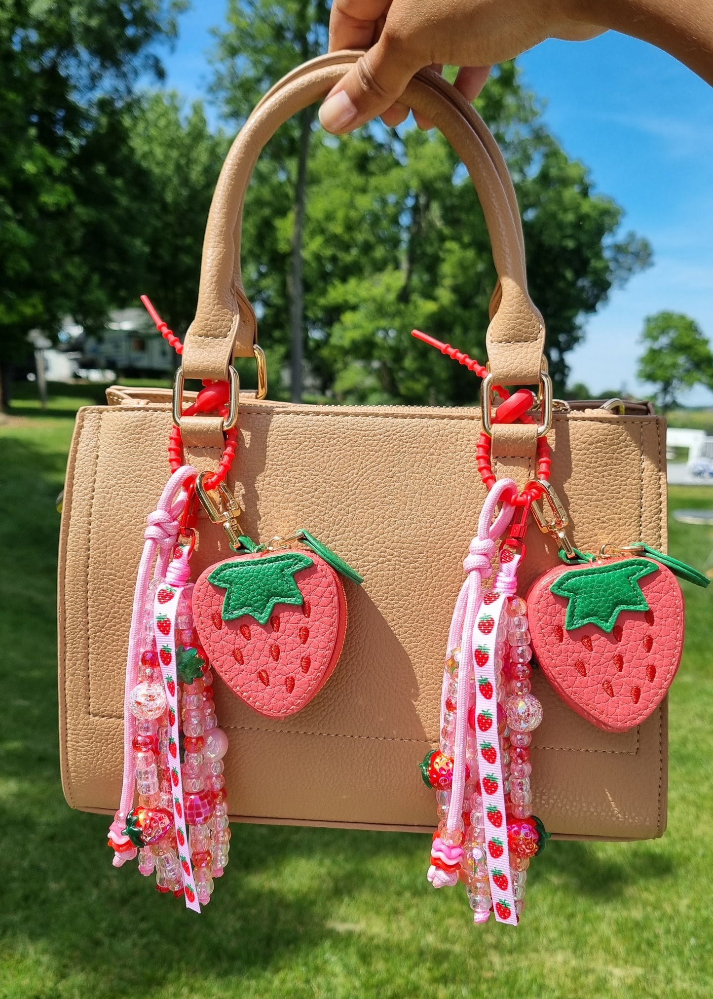 Berry Cute BagCharm 🍓