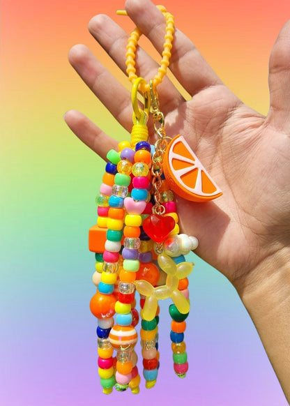 Summer vibes BagCharm🍊