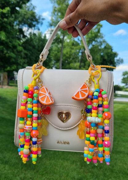 Summer vibes BagCharm🍊