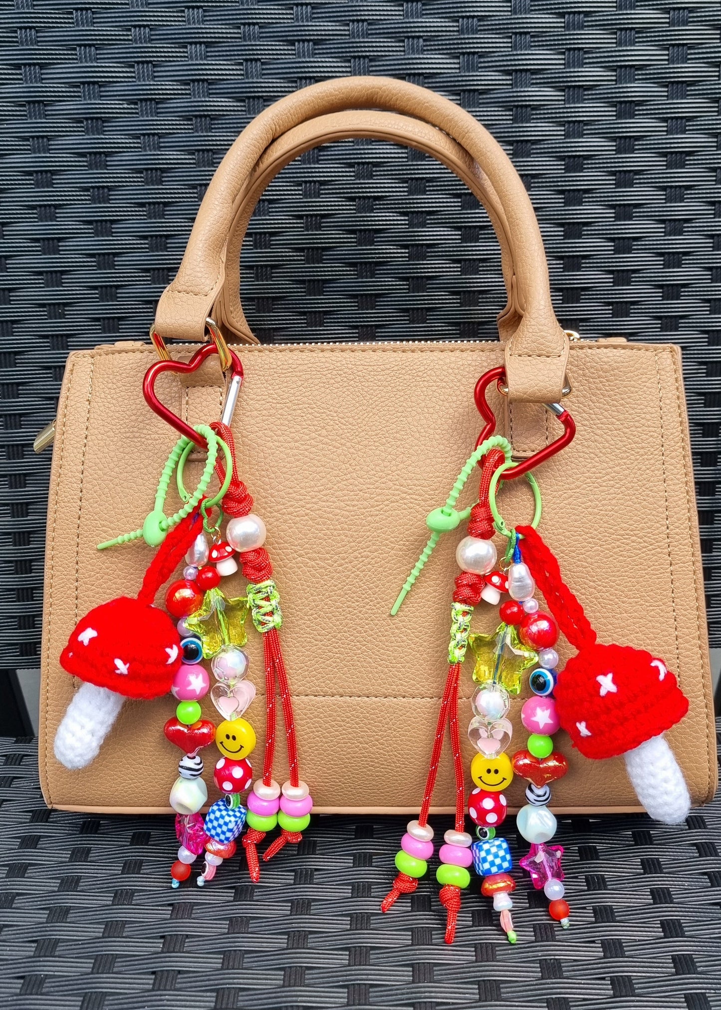 Mushroom Bag Charm 🍄