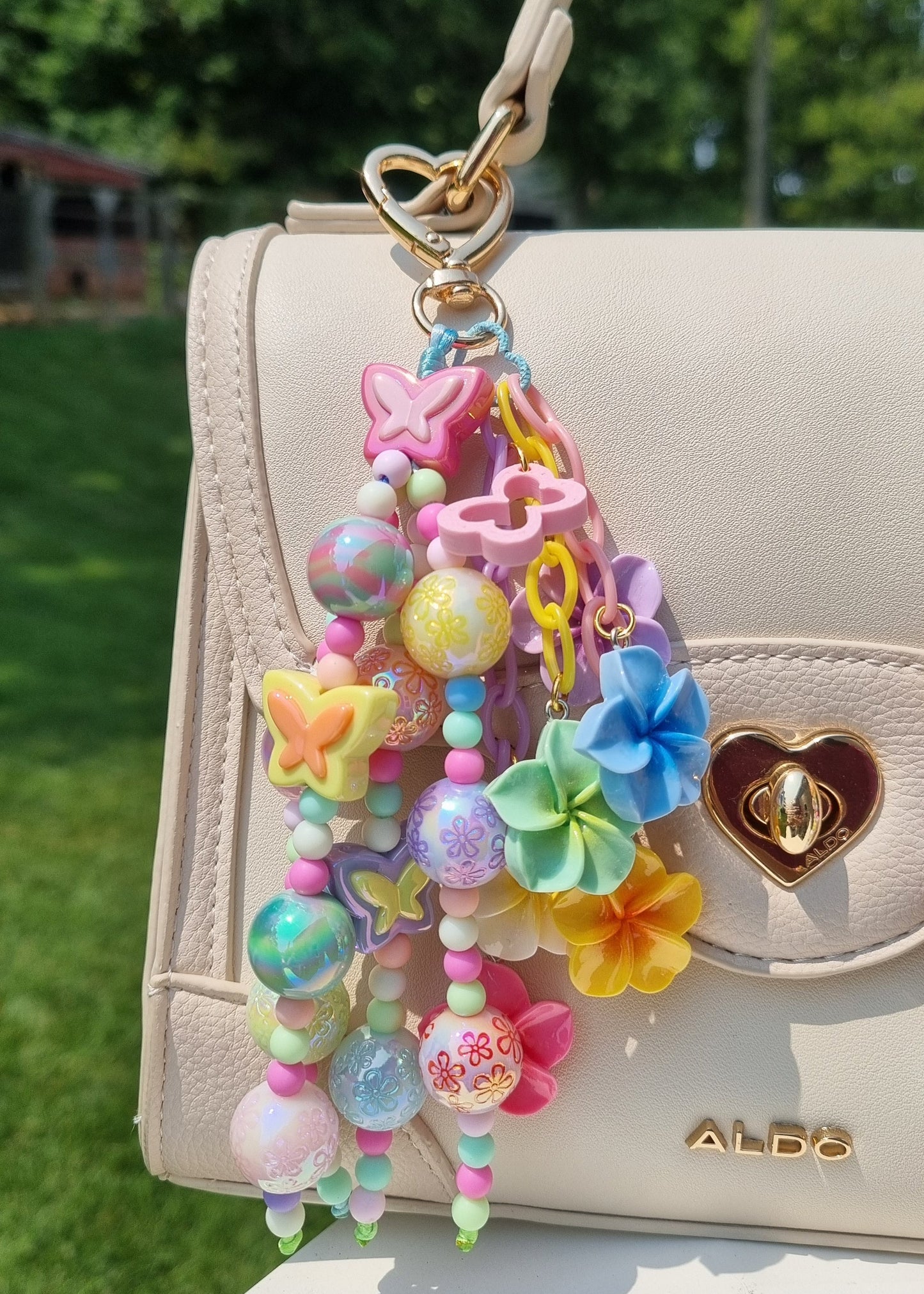 Pastel Garden Bag Charm🌸