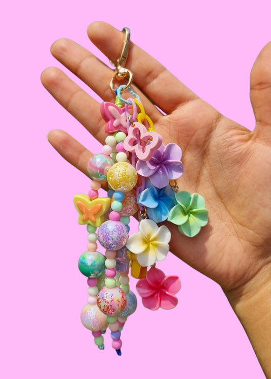 Pastel Garden Bag Charm🌸
