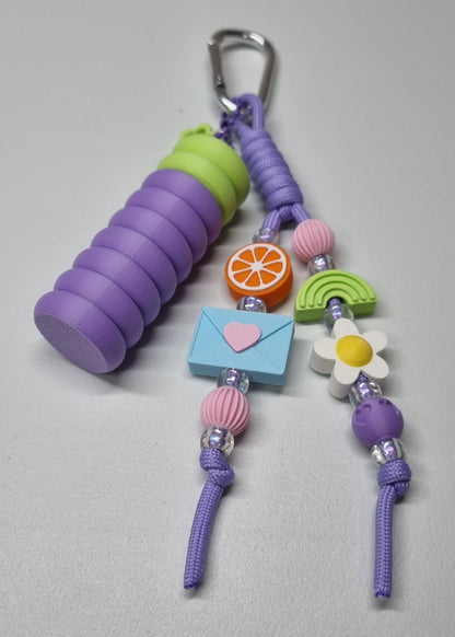 Pastel purple Bag Charm 💜