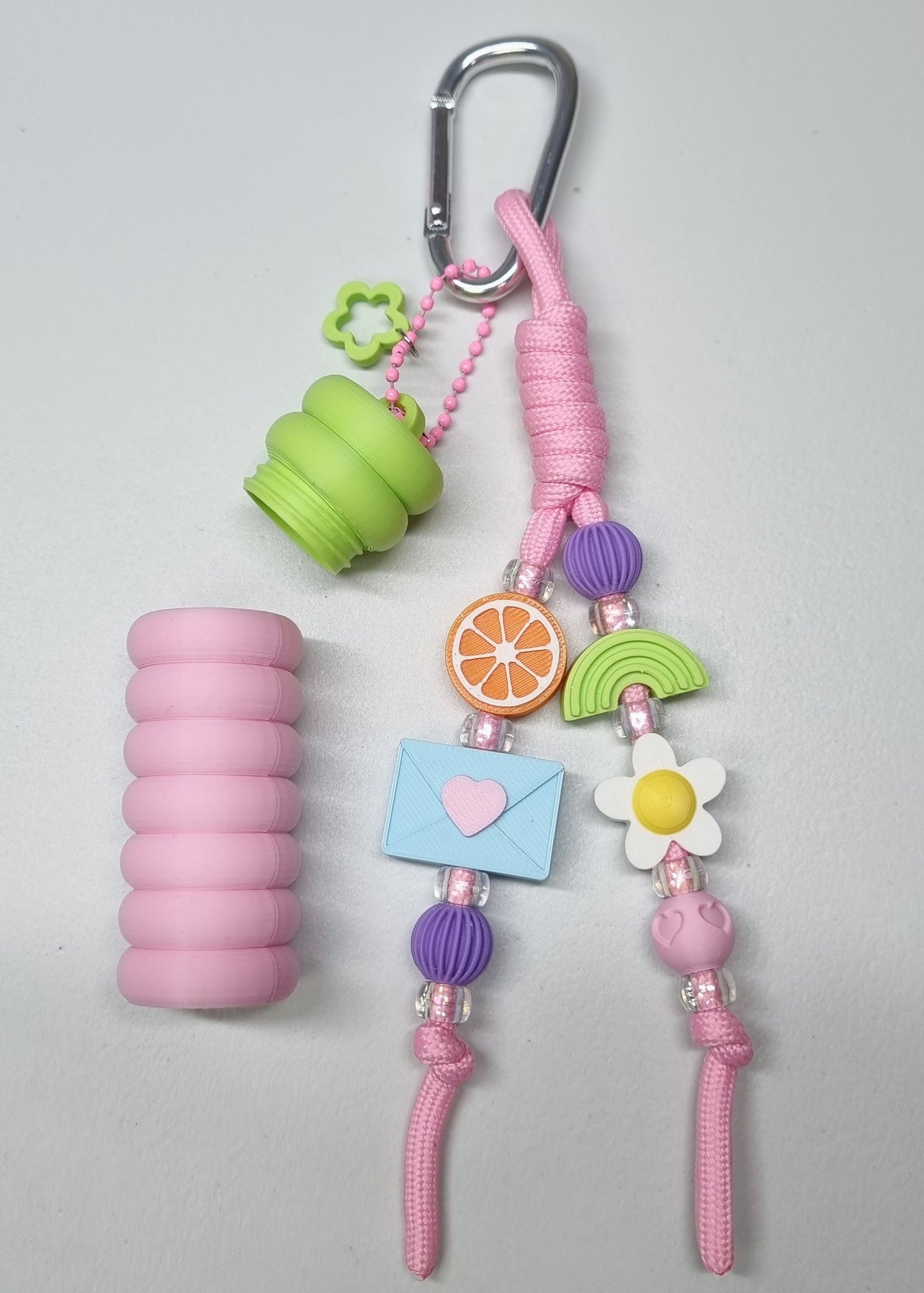 Pastel pink Bag Charm 💗