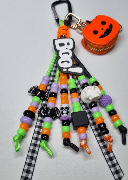 Halloween Pumpkin Bag Charm 🎃