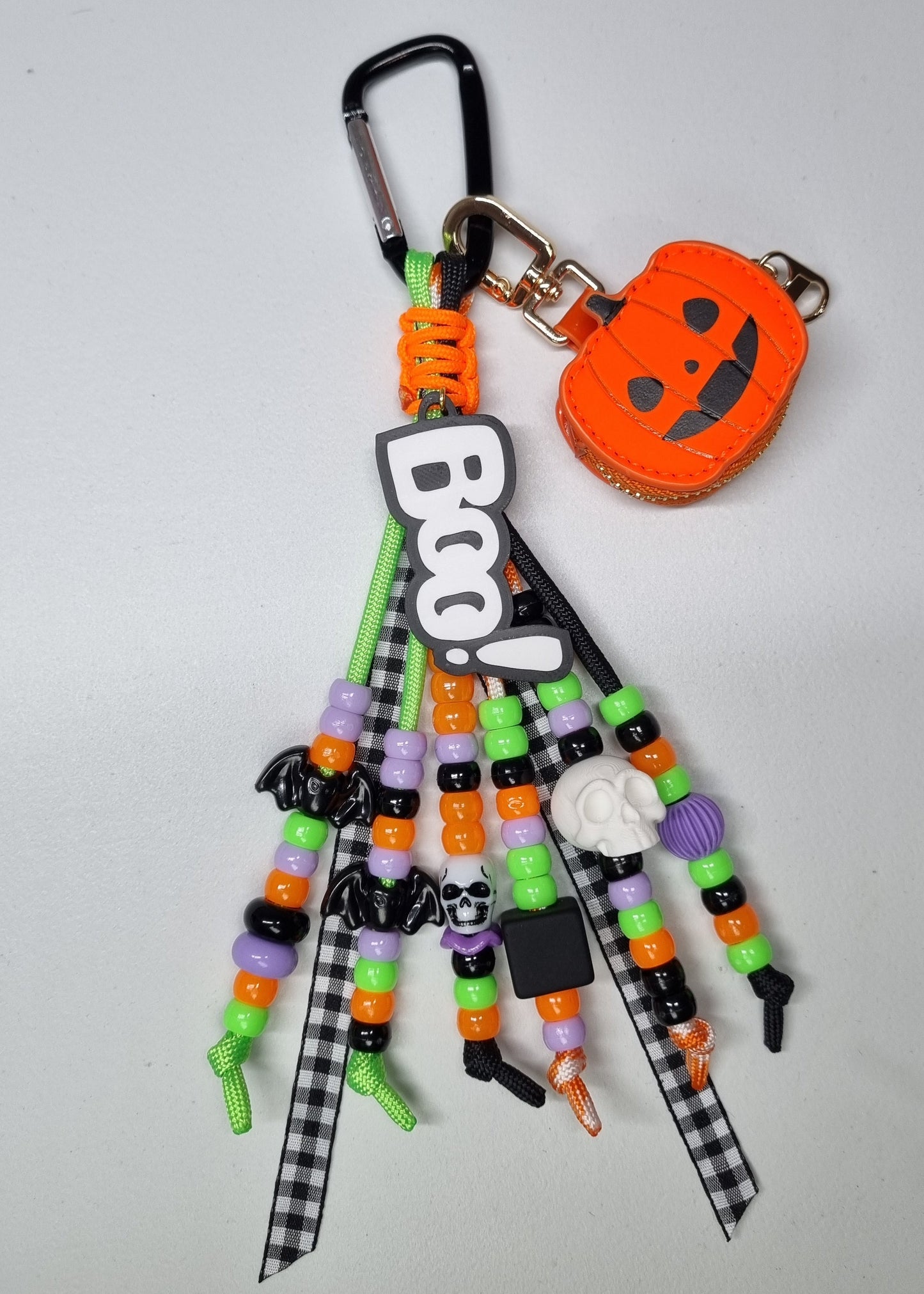 Halloween Pumpkin Bag Charm 🎃