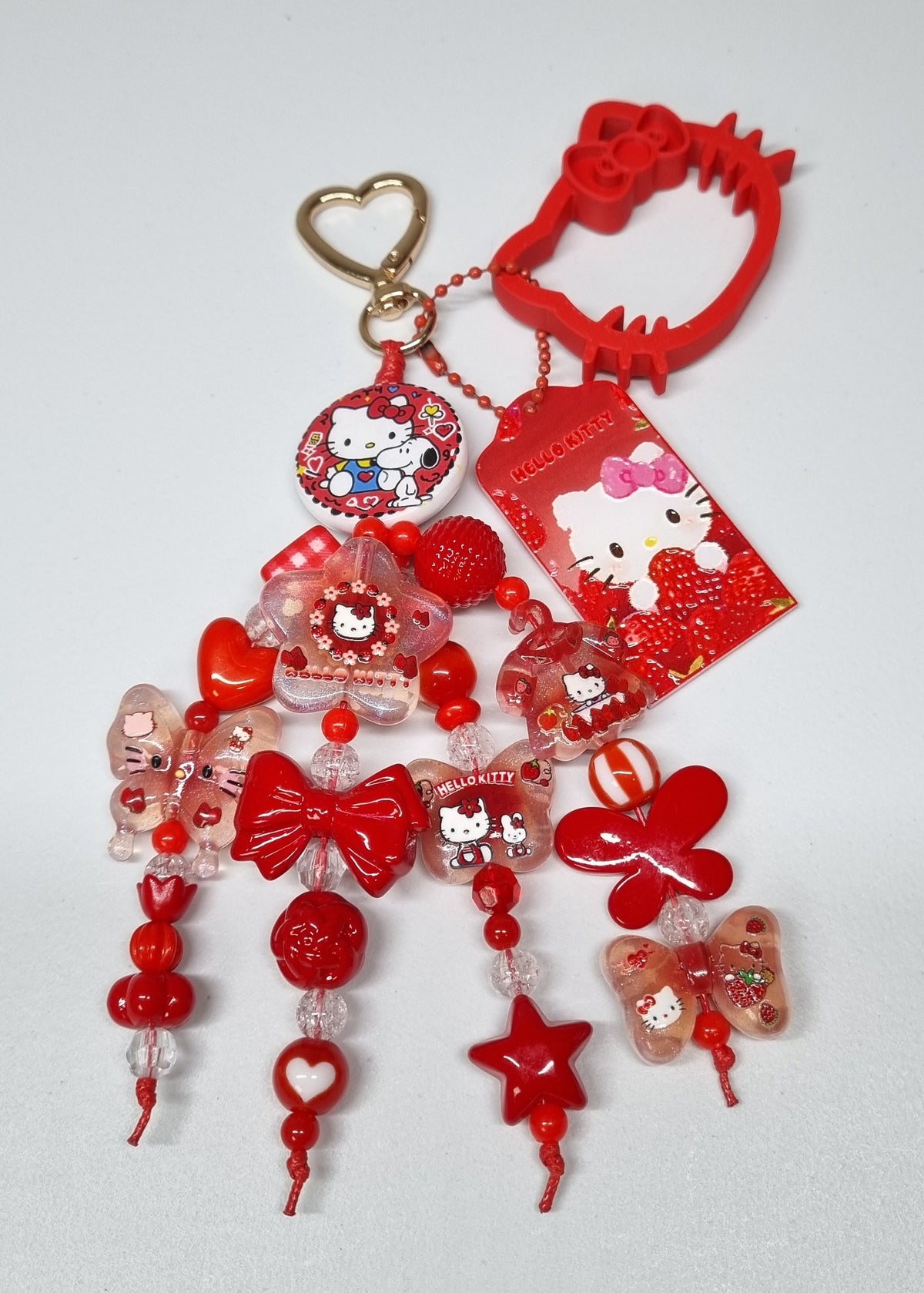Kitty Red Bag Charm ❤️