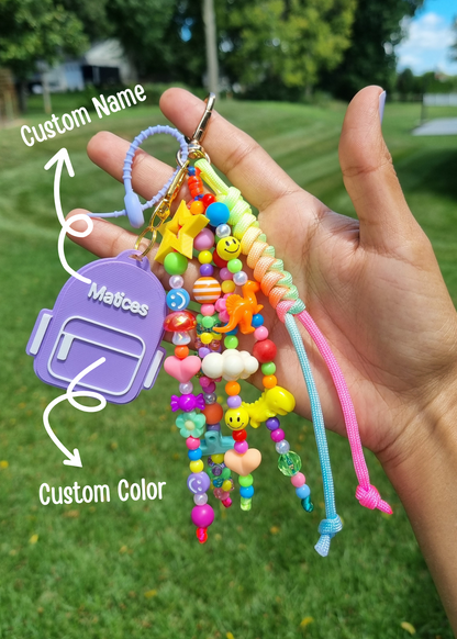 Back to School Bag Charm 🎒