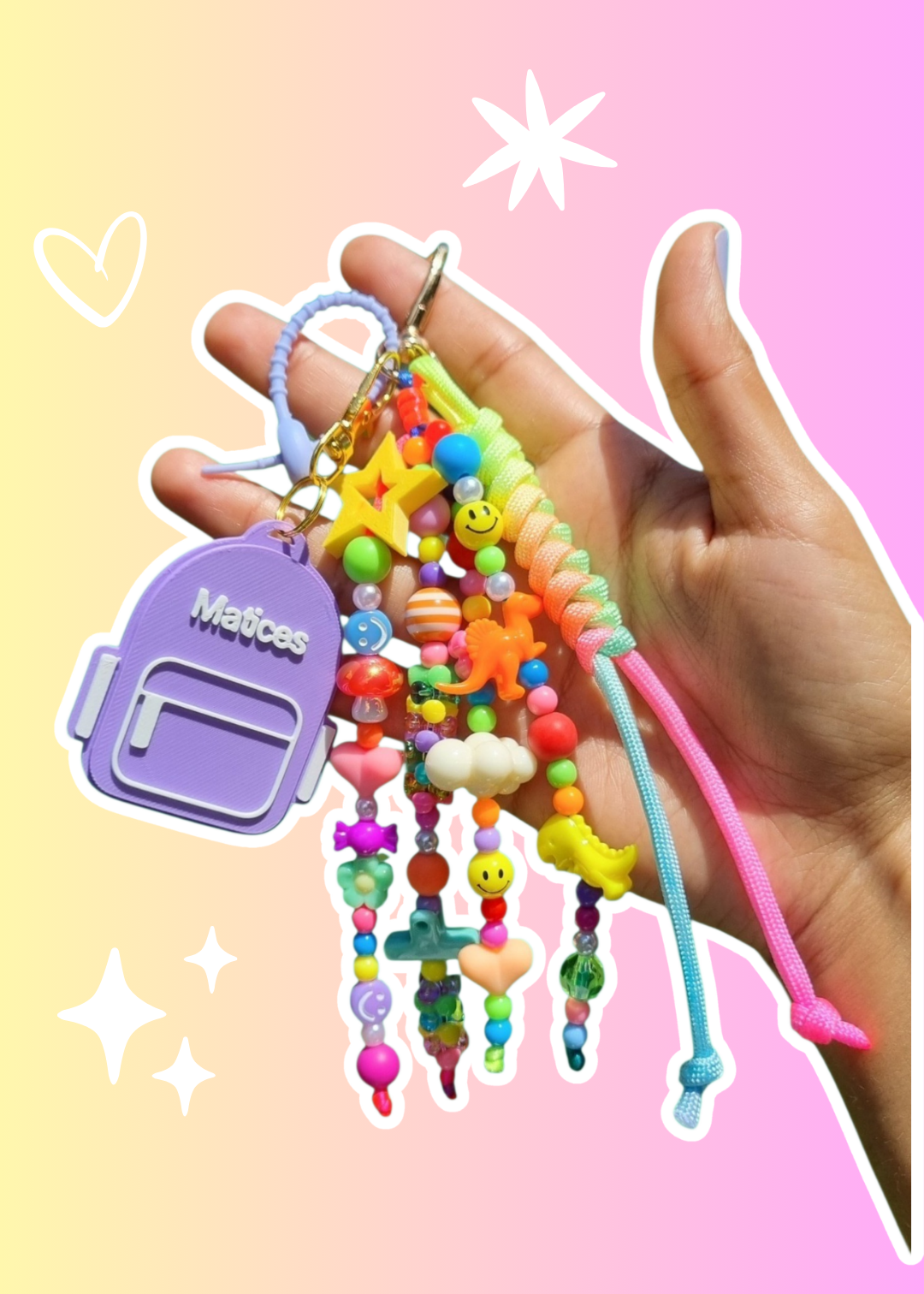 Back to School Bag Charm 🎒