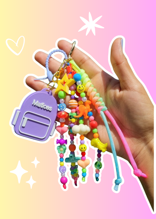 Back to School Bag Charm 🎒