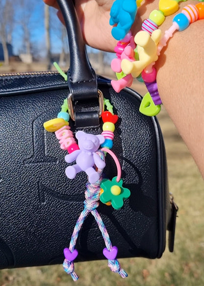 Colorful Bear Bag Charm🧸