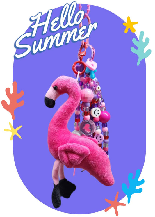 Flamingo BagCharm 🦩💗
