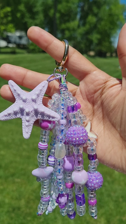 Purple Starfish Bagcharm⭐