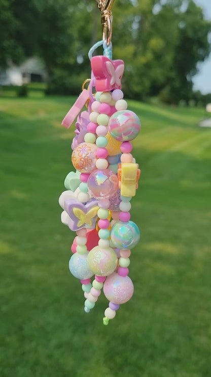 Pastel Garden Bag Charm🌸