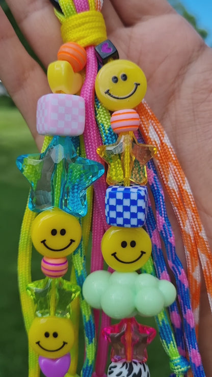 Happy Faces BagCharm😊