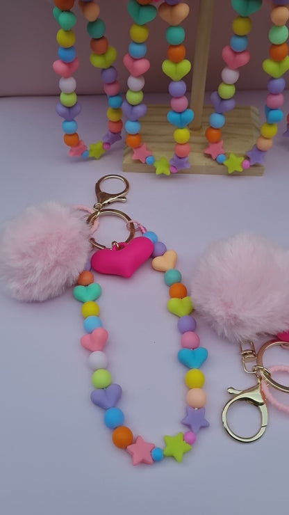 Fluffy Keychain 💗